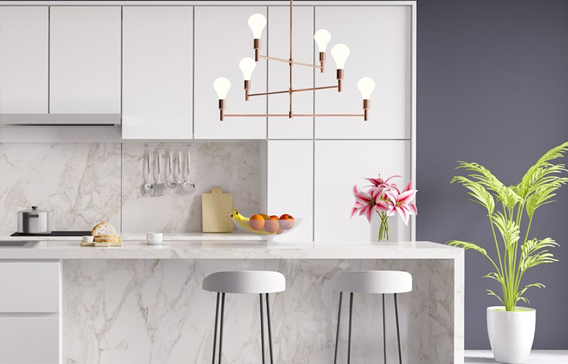 Comtemporary White minimal kitchen