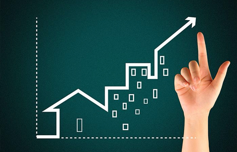 Handing pointing to property graph illustration