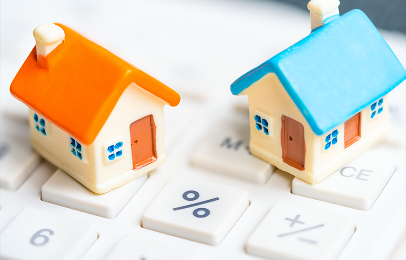 House models on top of keyboard