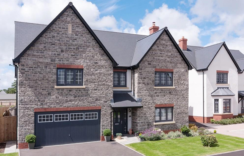 Exterior view of terraced house. © South Wales Property Photography