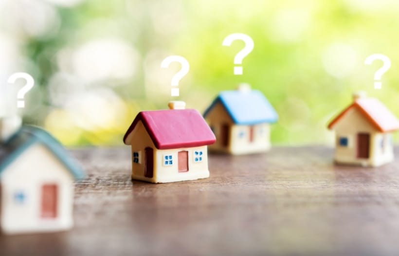 House models with question marks