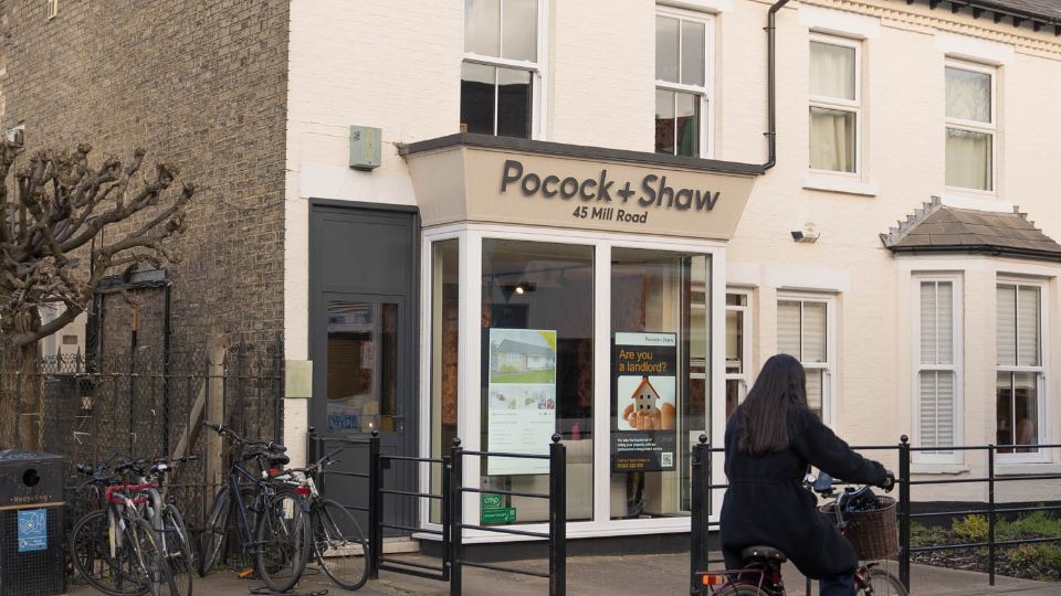 Pocock + Shaw Cambridge office on Mill Road