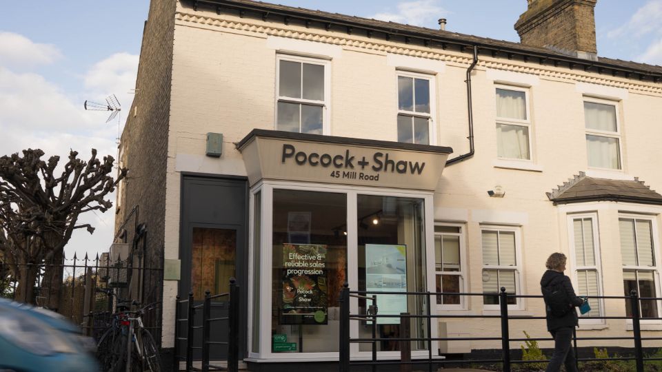 Pocock + Shaw Cambridge office on Mill Road
