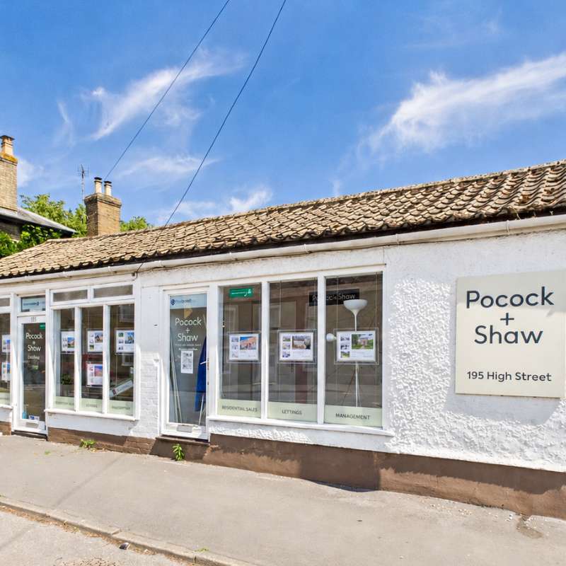 Pocock + Shaw Cottenham office on the High Street