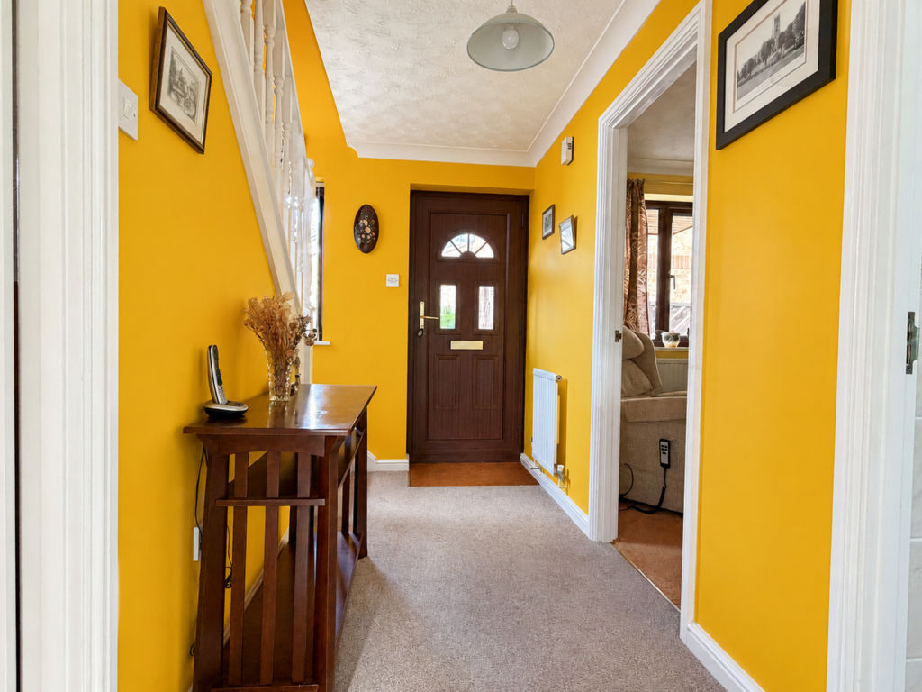 Brightened estate hall with restored ceiling-3