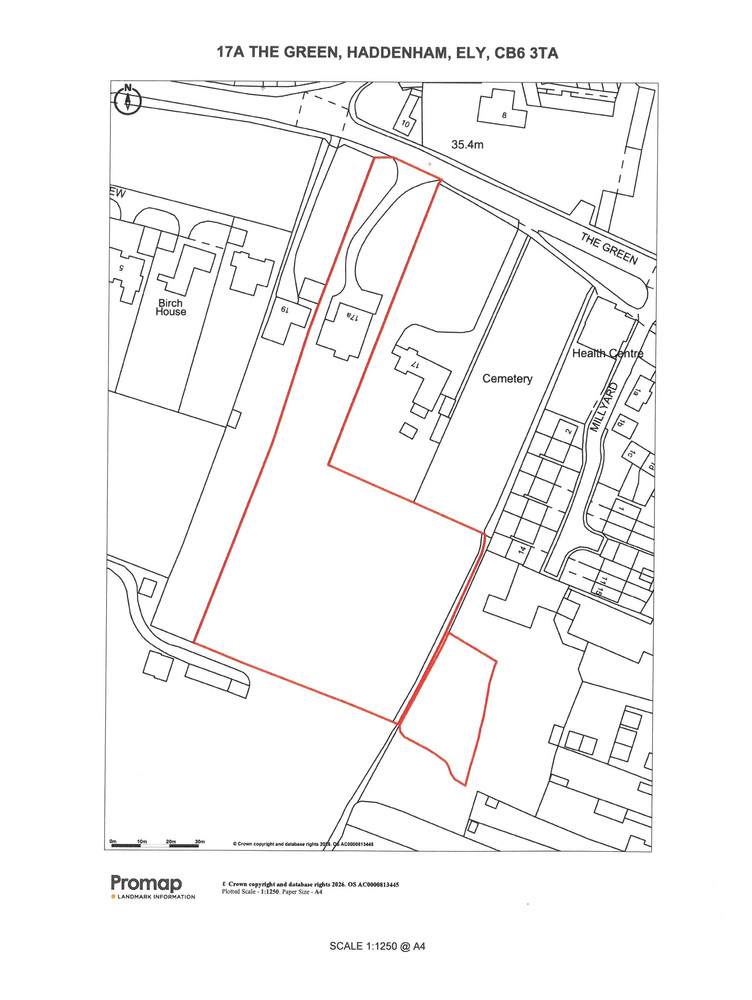 P + S Land Registry Map