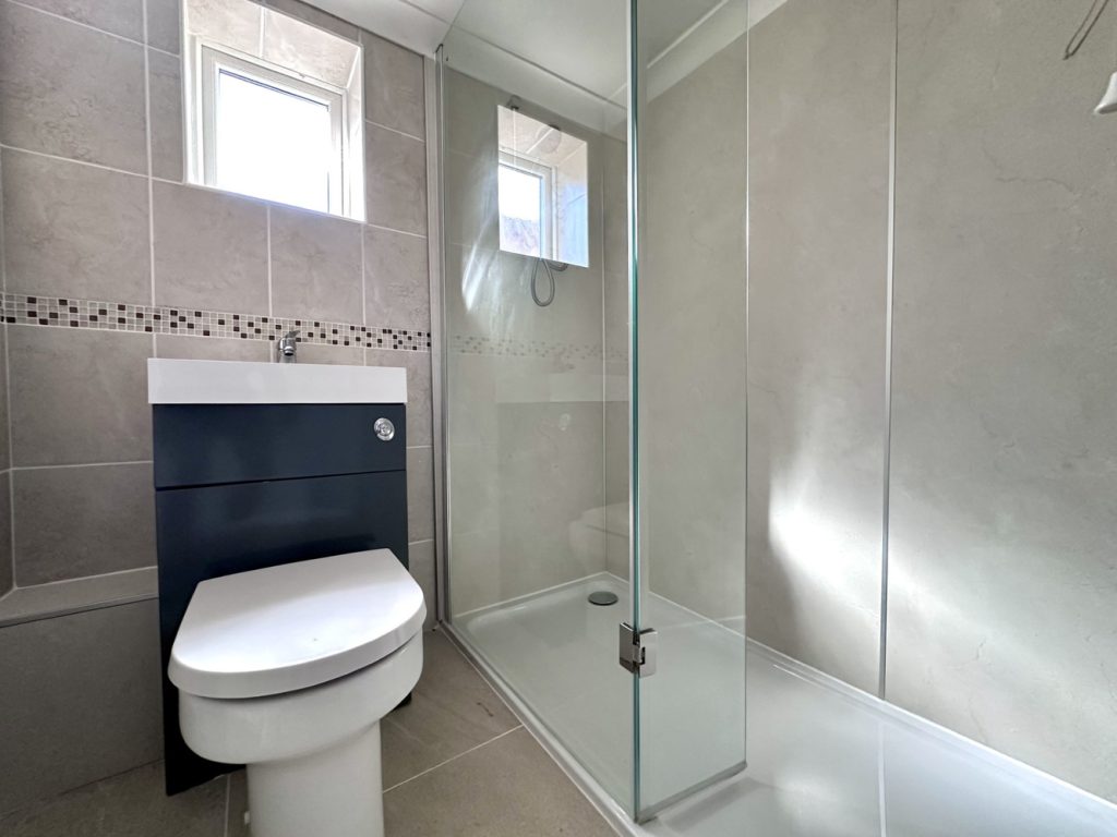 downstairs shower room