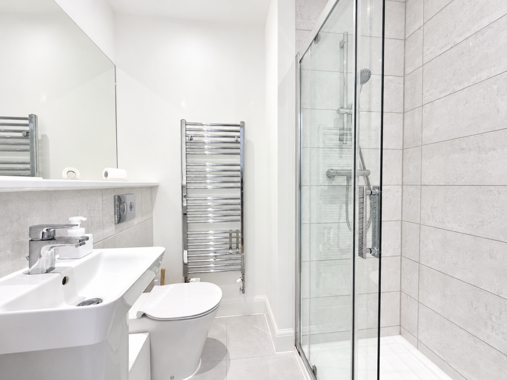 New shower room